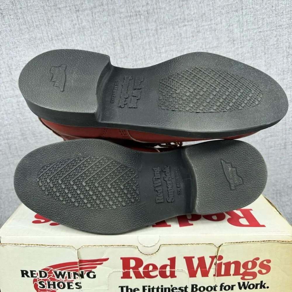 Red Wing Boots Men's 10.5 E 404 Supersole Leather Work Vintage